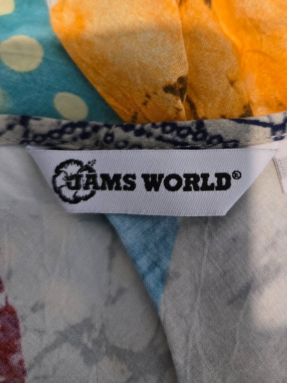 JAMS WORLD W655-SPEC SPECKLE SCOOP NECK SLEEVELESS TANK SIZE M - Picture 3 of 5